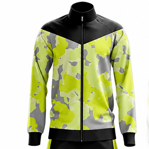 Sublimation Printed OEM Tracksuit Set High Performance <b>Custom</b> Sportswear Apparel With Team Logo Design For Training Purpose Wear - Product Image 2