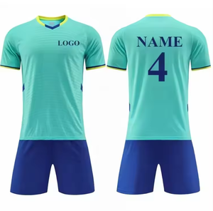 ชุดกีฬาฟุตบอลกลางแจ้งแห้งเร็วสวมใส่สบาย ผลิตจากโพลีเอสเตอร์ - Product Image 2