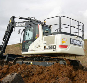 Excavatrice sur chenilles Hidromek HMK140LC, 14 tonnes, machine de chantier hydraulique robuste, économique en carburant, faible bruit, puissance silencieuse. - Product Image 1