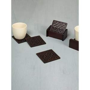 Posavasos Promocional de Madera para Escritorio de Oficina - Product Image 2