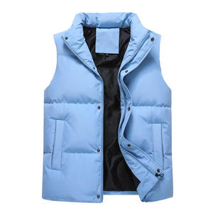 Chaleco Acolchado Impermeable para Hombre, Chaqueta sin Mangas Resistente al Viento, 100% Poliéster, Marca Privada OEM, Venta al por Mayor, Estilo Casual para Exteriores - Product Image 1