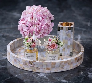 Quemador de Incienso de Resina con Incrustaciones de Madreperla, Bakhoor Mubkhar, Soporte Decorativo Religioso para Aromaterapia - Product Image 2