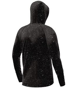 Camiseta de Pesca con Capucha para Hombre, Protección UPF UV 50+, Ligera, con Capucha, Antibacteriana, de Poliéster, para Pesca y Actividades al Aire Libre - Product Image 2