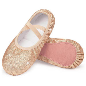 Chaussures de danse de scène haut de gamme fabriquées en usine, semelle souple, pour danse du ventre, chaussures ethniques dorées à pattes de chat, chaussures de performance de ballet - Product Image 2