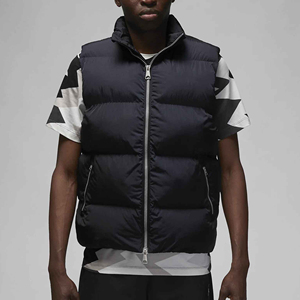 Chalecos Acolchados para Hombre, Abrigo Grueso de Invierno, Chaqueta Cálida con Cuello Alto y Cierre de Cremallera, Chalecos Acolchados para Esquí, Otoño e Invierno - Product Image 3