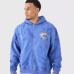 Sudaderas con Capucha de Alta Calidad con Logotipo Personalizado, Nuevo Diseño, Impresión por Sublimación, Sudaderas con Capucha para Hombre con Estampado de Dragón - Product Image 3