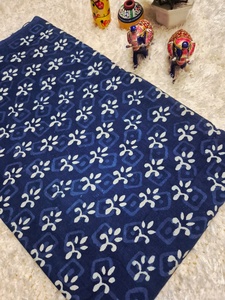 Nuevas telas de algodón estampadas a mano exclusivas de 60*60 cm, 100% algodón puro, telas del grupo Taj disponibles en stock. - Product Image 2