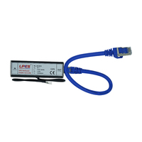 Protector contra Sobretensiones para Ethernet RJ45, Módulo de Protección de Señal de Red CAT6 POE, 1000Mbps LAN en Línea