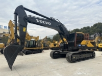 Excavatrice sur chenilles Volvo EC380D de 38 tonnes, moteur puissant, durable, pour travaux de construction, excavatrice Volvo EC380D d'occasion