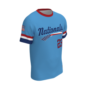 Breathable Moisture Wicking Crew Neck Baseball Jersey Half Sleeve Custom Athletic Team Uniform Sports <b>Shirt</b> Summer 100% - Product Image 3