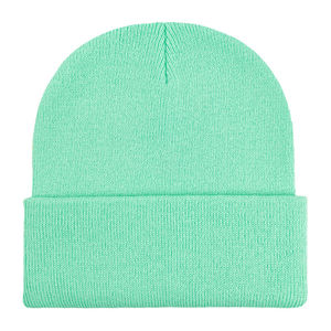 Wholesale OEM Rib Knit <b>Beanie</b> <b>Wool</b> <b>Beanie</b> With Custom Jacquard Knit <b>Beanie</b> Hats For US Streetwear Brands - Product Image 3