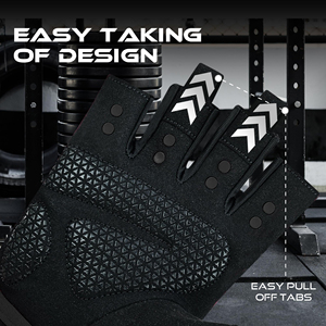 Guantes de Entrenamiento para Hombre y Mujer, Transpirables, Absorbentes de Sudor, Protección Completa de la Palma, Guantes de Gimnasio para Levantamiento de Pesas y Fitness - Product Image 5