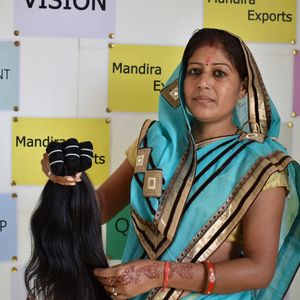 Cabello Humano Virgen al por Mayor con Cutícula Alineada, Extensiones Indias Crudas, Largas, Negras, Lisas, de 8-36 Pulgadas, Sin Químicos, Genius Weft - Product Image 4