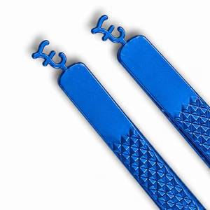 แหนบต่อขนตา Morje Surgical Blue สแตนเลสสตีล ปลายเรียวละเอียด พื้นผิวเรียบ รุ่น MS-ET-0007 สำหรับการต่อขนตา - Product Image 3