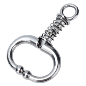 Anillo Nasal para Ganado de Acero Inoxidable, Abrazadera Nasal para Toro/Vaca, Anillo Nasal con Resorte en Forma de W para Accesorios de Cría en Granjas - Product Image 4
