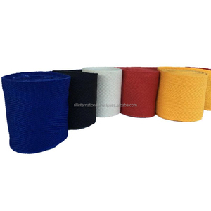 Cotton Boxing Hand <b>Wraps</b> Red <b>Black</b> Blue Durable Training Wrist Support for MMA Muay Thai - Product Image 4