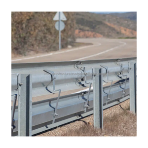 Viga de Protección para Carreteras de Acero Galvanizado Corrugado Tipo W, con Reflectividad de Alta Intensidad, Clasificación de Impacto N2 para Seguridad Vial - Product Image 1