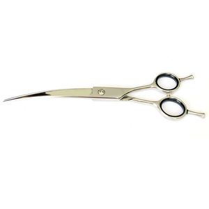 Ciseaux de coiffure professionnels pour droitiers en acier inoxydable VG10 ultra-affûtés, 30 dents, manche moyen léger, pour salon - Product Image 5