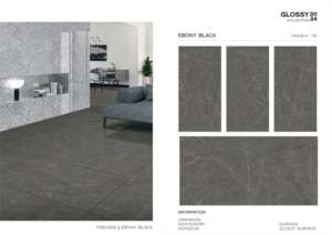 Azulejo de Porcelana Brillante Exclusivo 600x1200, Formato Grande, Superficie Pulida Premium, para Paredes y Pisos, Uso Interior y Exterior Moderno - Product Image 5