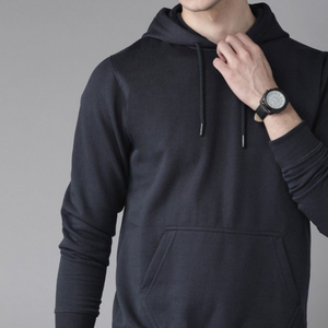 Men’s Polyester Hooded <b>Tracksuit</b> Casual <b>Retro</b> Streetwear Hoodie and Pants Set for Autumn Wear - Product Image 5