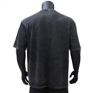 เสื้อยืดลำลองใส่ได้ทุกวัน เนื้อผ้านุ่มสบาย ระบายอากาศได้ดี ทรงปกติ แขนสั้น เสื้อผ้าเครื่องแต่งกาย - Product Image 5
