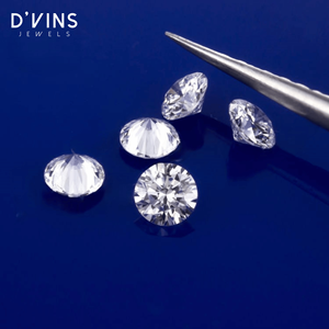 Diamant rond brillant de 0,3 carat D VS2 en vrac pour la fabrication de bijoux - D'vins Jewels - Product Image 2