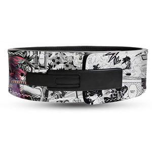 Cinturones de Seguridad para Levantamiento de Pesas con Diseño Kokushibo, Personalizables con Logotipo, de Cuero Vacuno Transpirable, Protección Profesional para Entrenamiento en Gimnasio - Product Image 2