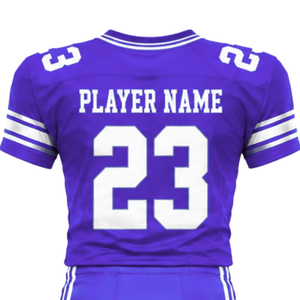 Maillot de football américain pour homme, manches courtes, col en V, tenue d'équipe avec numéro de joueur imprimé pour l'entraînement sportif et les matchs de ligue - Product Image 6