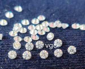 มอยส์ซาไนต์สีขาว 2.25 มม. ทรงกลมเจียระไนแบบบริลเลียนท์ ความสะอาดระดับ VS - เพชรมอยส์ซาไนต์คุณภาพสูงแบบเม็ดเดี่ยว - Product Image 4