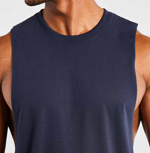 Débardeur de sport pour homme, coupe musclée, en Spandex, design personnalisé, pour la gym et l'entraînement - Product Image 3