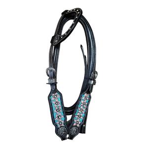 Caballete de cabeza occidental de caballo de cuero nuevo diseño calidad superior al por mayor excelente precio tallado a mano y tallado - Product Image 1