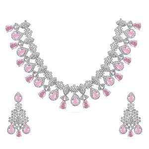 Conjunto de Joyería Étnica Chapada en Oro con Diseño Floral y Engaste de Garras: Collar, Pendientes, Anillo y Tocado para Mujer, Moda Nupcial - Product Image 4