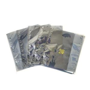 Anti Static ESD Aluminum Foil <b>Vacuum</b> <b>Bag</b> Screen Printed Customizable Moisture Light Proof Silver Packaging - Product Image 3