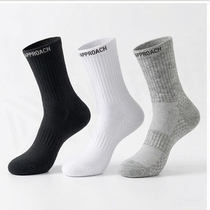 NORTH APPROACH Ankle <b>Socks</b> Solid Color Breathable Running <b>Socks</b> for Adults Summer Season - Product Image 3