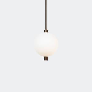 <b>Globe</b> Brass Mini E26 Pendant <b>Light</b> LED Hanging Lamp Modern Suspension <b>Light</b> for Dining Room Bedroom - Product Image 1