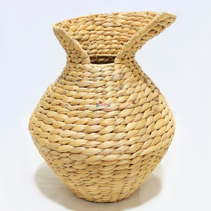 Artex Dong Thap Usine À La Main Jacinthe D'eau Vase Fleur Tissée pour Confortable Décor À La Maison Minimaliste Affiche Florale Modèle - Product Image 1