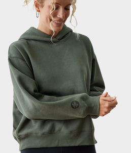 Sweat à capuche d'hiver pour femme avec logo personnalisé, en polaire coupe-vent, de haute qualité, coupe ajustée, vêtements de sport pour le yoga, manteaux d'hiver pour femme avec poches - Product Image 4