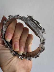 Reloj de Pulsera de Lujo Hip Hop Personalizado con Diamantes de Moissanita en Oro Rosa Helado para Hombre al por Mayor - Product Image 6