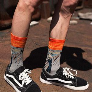 Custom Graphic Crew <b>Socks</b> Unique Printed Designs Fashion <b>Socks</b> Unisex Hip Hop Street Style Everyday Comfort Wear Regular Fit - Product Image 2