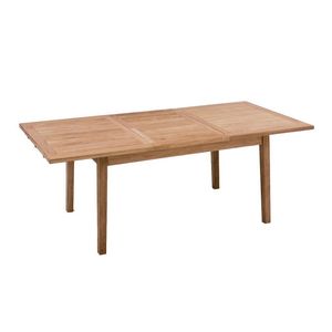 Extendable Oval Dining <b>Tables</b> Solid Teak <b>Wood</b> <b>Table</b> <b>Top</b> Eco-Friendly Durable Modern Minimalist Design Dining Room Furniture Sold - Product Image 1