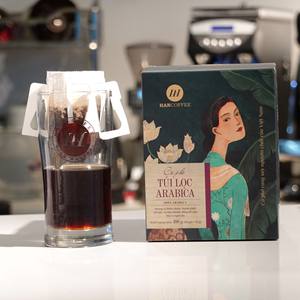 HANCOFFEE Sachet de café filtre 100% Arabica torréfié - Café pratique, faible MOQ, prix de gros, boîte en vrac, prêt à expédier - Marque privée - Product Image 1