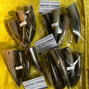 Punta de Cuerno de Búfalo Natural, Color Natural, Alta Calidad - Product Image 1