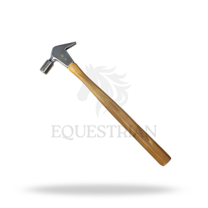 Martillo de Forja de 8 Oz, Herramienta Veterinaria para el Cuidado de Pezuñas de Caballos, Uso en Herraje - Product Image 4