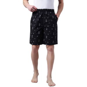 Pantalones Cortos Casuales de Verano para Hombre, 100% Algodón, Cintura Media, Cierre con Cordón, Secado Rápido, Transpirables, Diseño de Logotipo Personalizado, Venta al Por Mayor OEM - Product Image 2