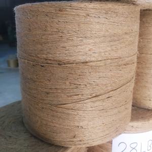 Fil texturé de haute qualité 100% Jute Bangladesh 28lbs/1ply matière première recyclée écologique pour tricoter la main de couture - Product Image 4