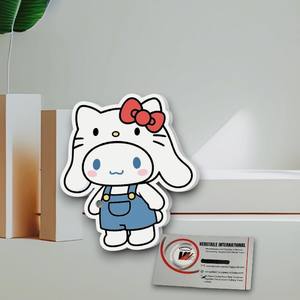 Herramientas de Belleza para Artistas de Extensión de Pestañas: Placas Acrílicas Magnéticas Personalizadas con Diseño de Hello Kitty, Lazo Rosa, Diamantes, Corazones, Cuadrados y Flores - Product Image 5