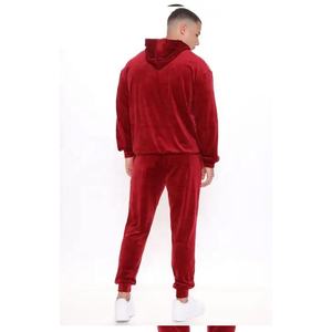 Conjunto Deportivo Casual de Invierno para Parejas, Personalizado en Terciopelo, Unisex, de Algodón y Felpa, con Capucha, Transpirable y Ecológico, para Hombre y Mujer - Product Image 2