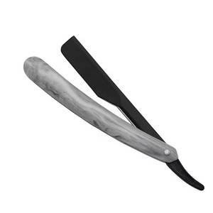 Rasoir droit chirurgical Morje, lame en acier inoxydable, manche en bois, lame unique, pour usage en salon de coiffure, outil de rasage du visage masculin - Product Image 1