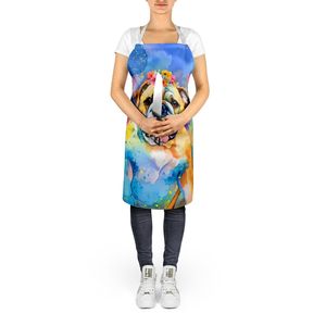 English Bulldog Hippie Dawg Unisex Large Multicolor Kitchen <b>Apron</b> for Cooking Baking Crafts <b>Gardening</b>-Adult Men and Women - Product Image 5