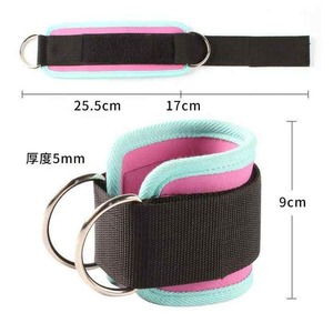 Pesas ajustables para muñecas con anillos metálicos para hacer ejercicio, equipo de fitness cómodo de nailon en varios colores - Product Image 4